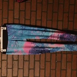 Women's Reebok One Series Crossfit Tree Capri Size Medium